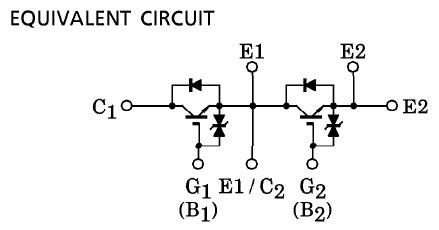 MG100Q2YS42 equivalent circuit