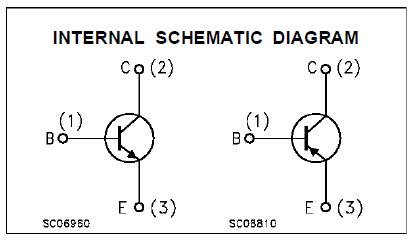 BD236 internal schematic diagram