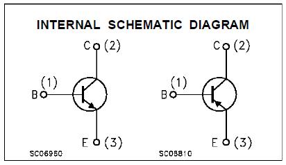 BD237 internal schematic diagram