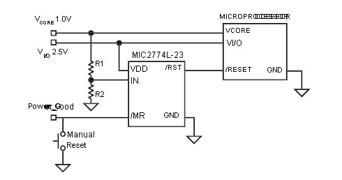 MIC2774L-29BM5 Typical Application