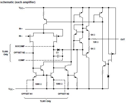 TL084MFK schematic