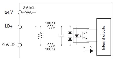 CP1W-C1F11 Circuit configuration
