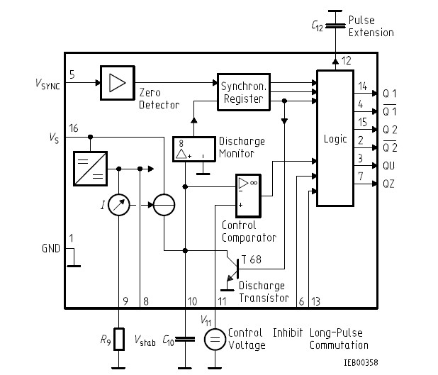 TCA780 block diagram