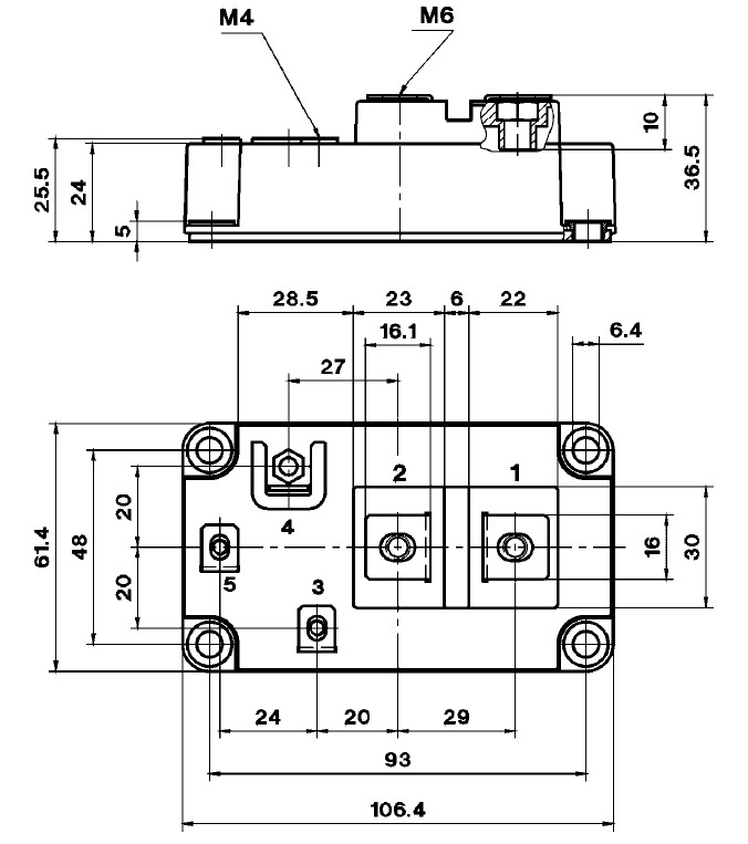 SKM600GA124D block diagram