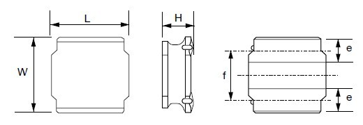 NR3015T100M external dimensions