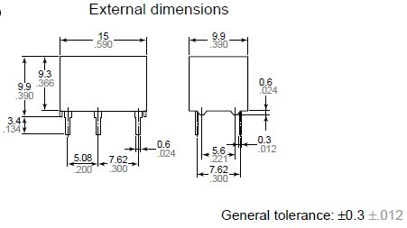 DS2E-S-DC48V External dimension