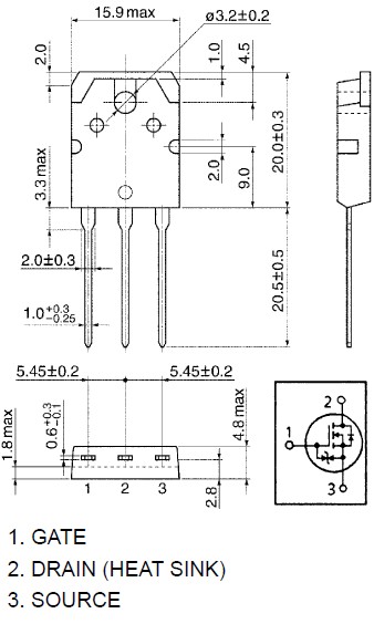 package diagram 2SK2837