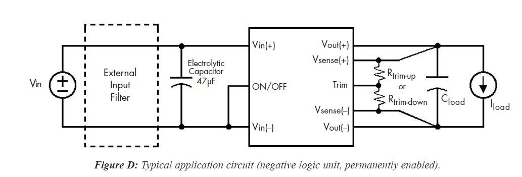PQ60010QTA40NNS Typical application circuit