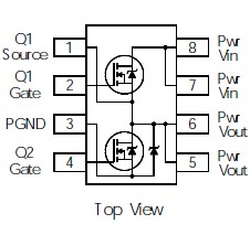 IRF7901D1TR pin