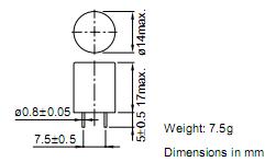 TSL1315RA-150K4R5-PF package dimensions
