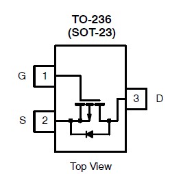 SI2301BDS-T1-E3 pin
