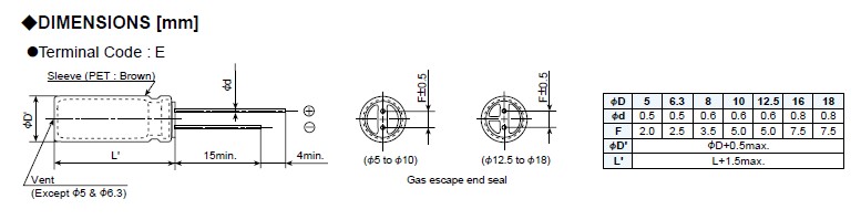 ELXV6R3ELL222MJ30S dimensions