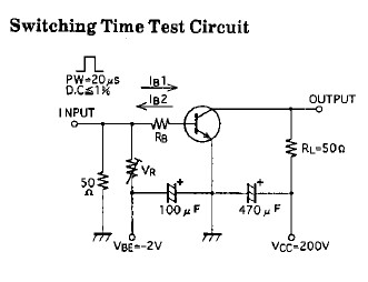 C5296 switching time test circuit
