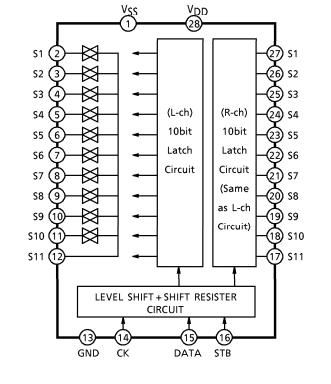 TC9273N-007 block diagram