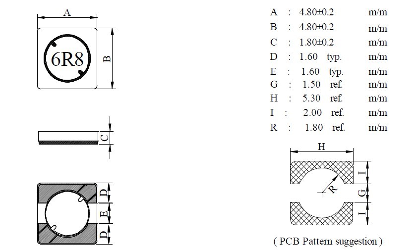 SH4018100YLB dimensions