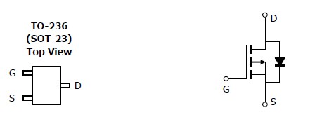 AO3401 circuit diagram