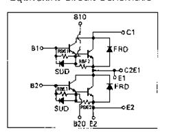 2DI100D-050 equicalent circuit schematic