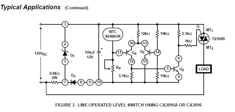 CA3096M circuit diagram