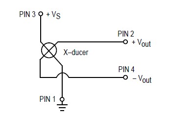 MPX10DP pin connection