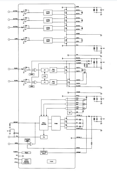 BD7956FS-E2 circuit diagram