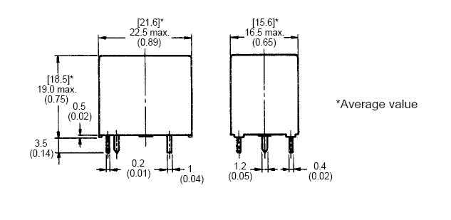 G5LE-14-5V dimension