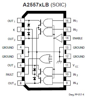 A2557KLB-T circuit diagram