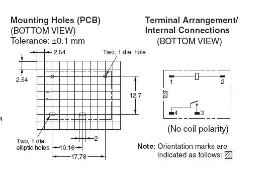 G5CA-1A-E-12VDC dimension