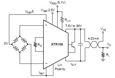 XTR106UA circuit diagram