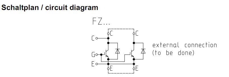 FZ1200R12KL4C block diagram