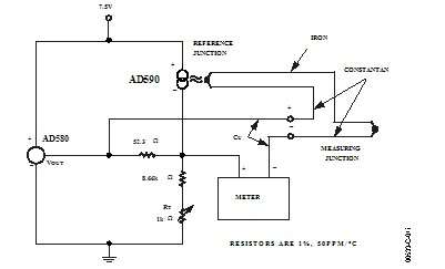  AD590JHZ circuit diagram