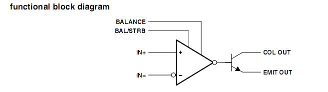 LM211DR block diagram