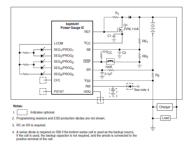 BQ2050HSN-A508TR circuit diagram
