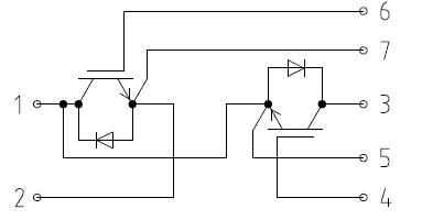 FF150R12KE3 diagram