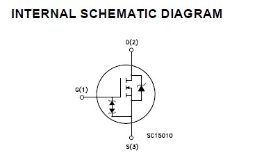 STB9NK60ZT4 circuit diagram