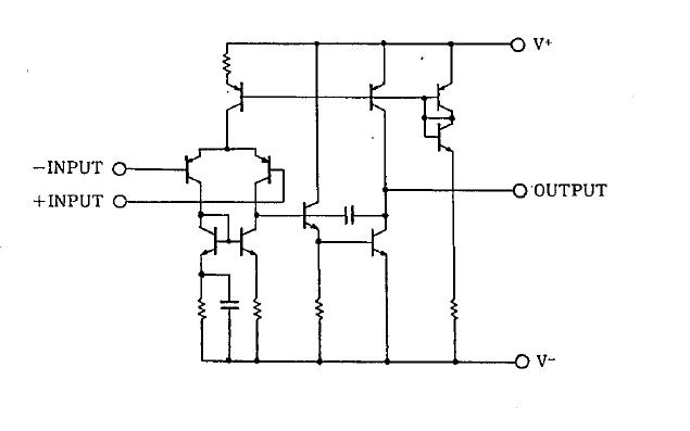 NJM2100M block diagram