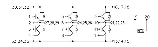 FS150R12KT3 diagram