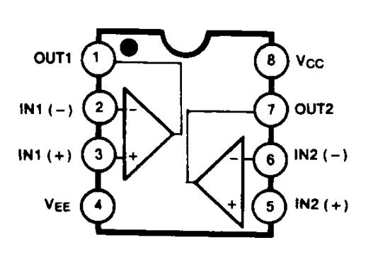 MC4558 block diagram