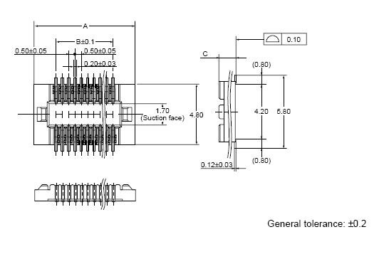 AXK5F20547YJ dimension