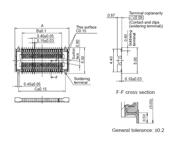 AXK7L60227G dimension