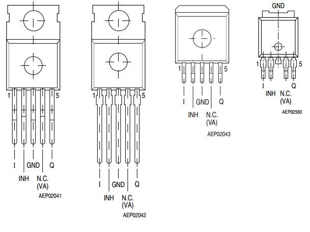 TLE4276DV pin configuration