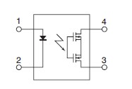 AQY214EHAX circuit diagram