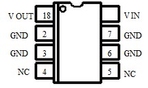 MC78L05ABDR2G pin connection
