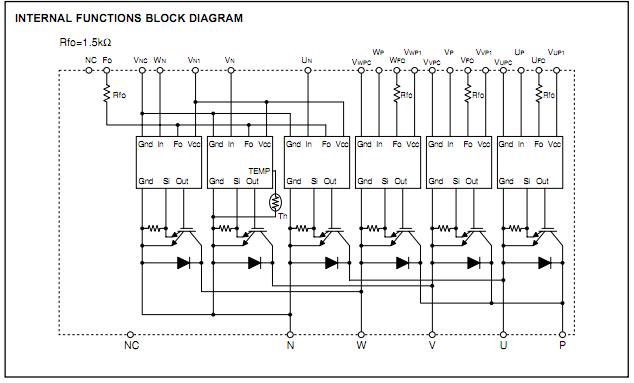 PM50CSD120 block diagram