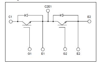 2MBI300S-120 block diagram