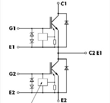 2MBI100N-060 block diagram