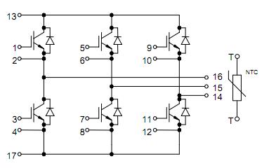 MWI30-06A7T block diagram