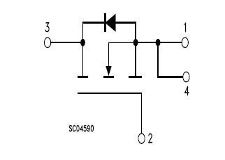 STE48NM50 internal schematic diagram