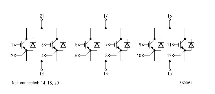 BSM150GT120DN2 block diagram