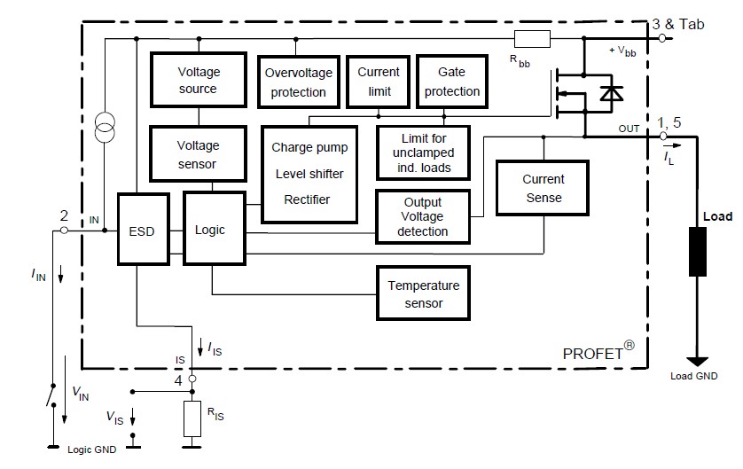 BTS6143D diagram