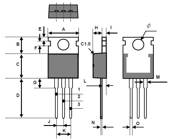 BT151-600R block diagram